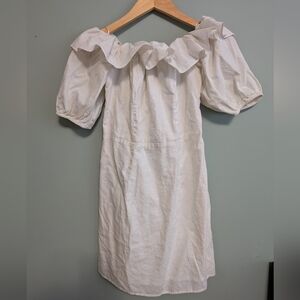 H&M Line Ruffle Off-Shoulder Dress